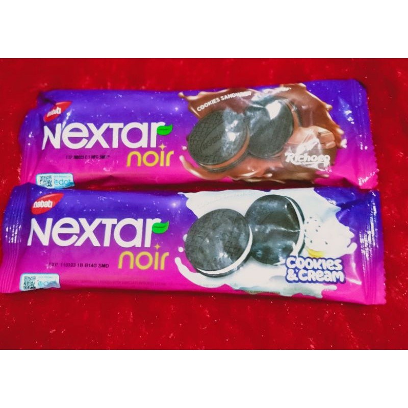 Nextar Noir Biskuit Sandwich / Richoco / Cookies&amp;Cream / Satuan