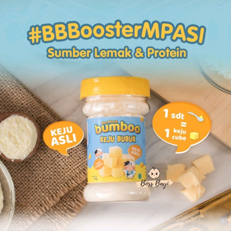 BUMBOO - Keju Bubuk / Keju MPAsi Bayi Anak