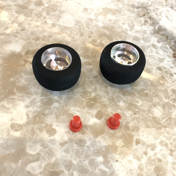 GROSIR - Aluminium Wide Wheels &amp; Sponge Tires Ban Aluminium HEIPAO - S