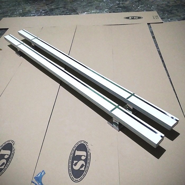 Handle Pintu Rumah Stainless Stell /gagang pintu stainlis 2 lis1 meter - Panjang 60 cm