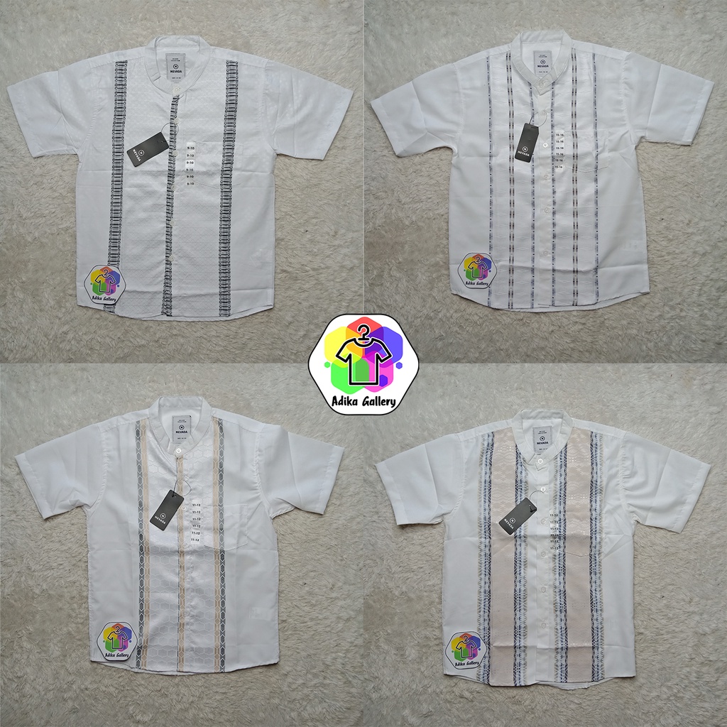 Baju Koko Anak Remaja Laki-laki Nevada Varian BKAN003