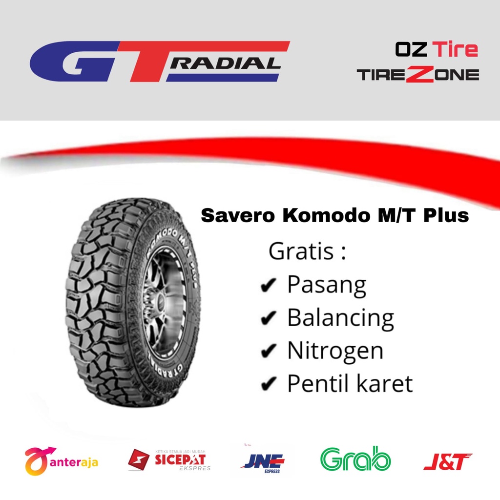 Ban Mobil GT Radial 235/75 R15 Savero Komodo M/T Plus
