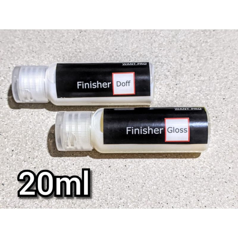 finisher cat sepatu l 20ml/50ml/100ml | Want Pro