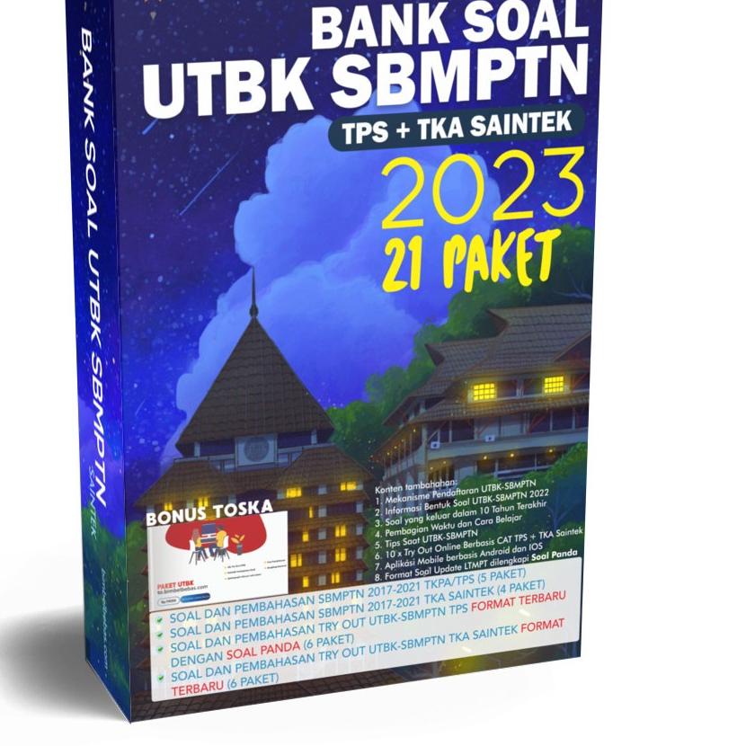 Jual Wah Bebas Buku Bank Soal Snbt Tps Dan Tka Saintek