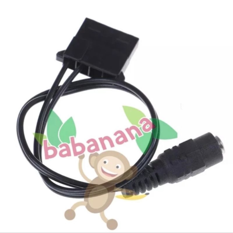 Molex 4-Pin Female &amp; Male DC Male 5521 Kabel Converter Adapter 12v