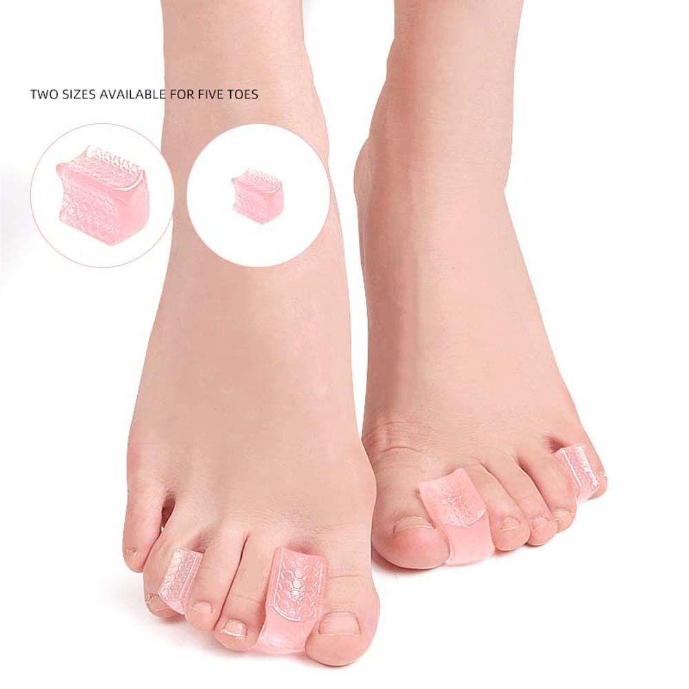 Mxbeauty Toe Splint Separator Nyaman Unisex Alat Perawatan Kaki Foot Valgus Corrector Bunion Protector Pelurus Jari Kaki