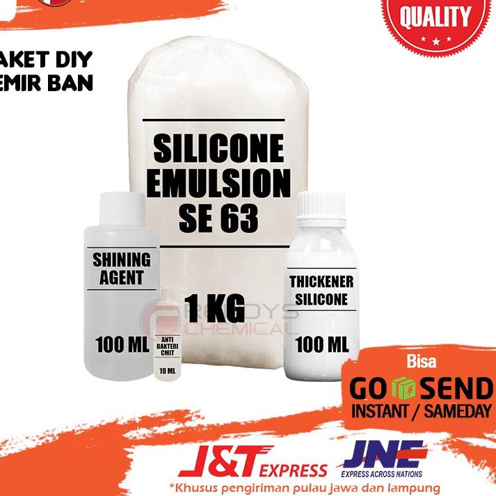 Depan1 Paket Hemat DIY Semir Ban (Semir Ban SE 63, THK, Shining Agent, CMIT)