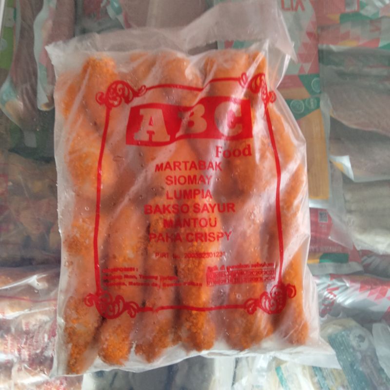 

Paha crispy / Martabak taplek / Siomay tusuk / Tahu sayur
