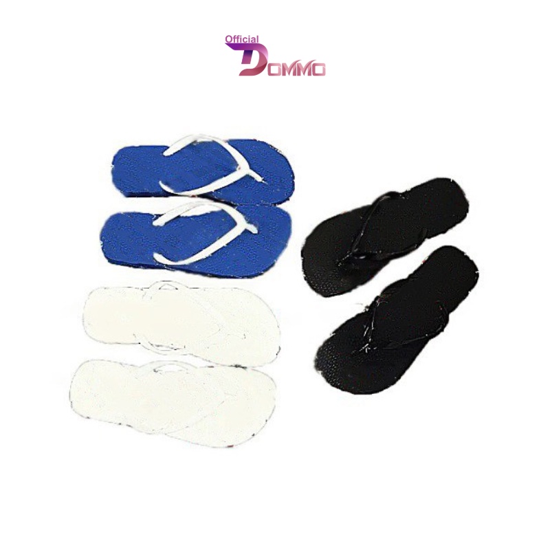 [LOKAL] DOMMO - D5010 HARGA SPECIAL Sandal Wanita Jepit Eva Jelly Champion