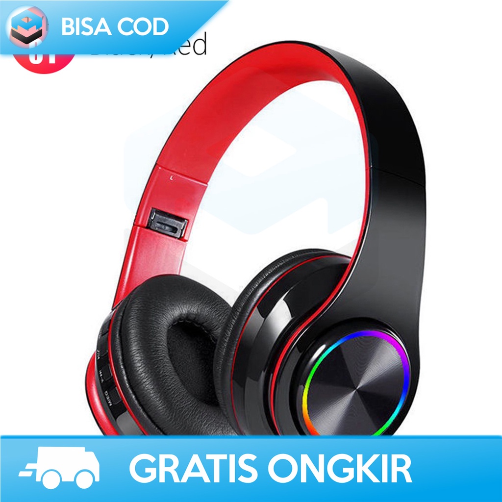 HEADPHONE WIRELESS BLUETOOTH B39 HEADPHONE STEREO SUPER BASS JERNIH