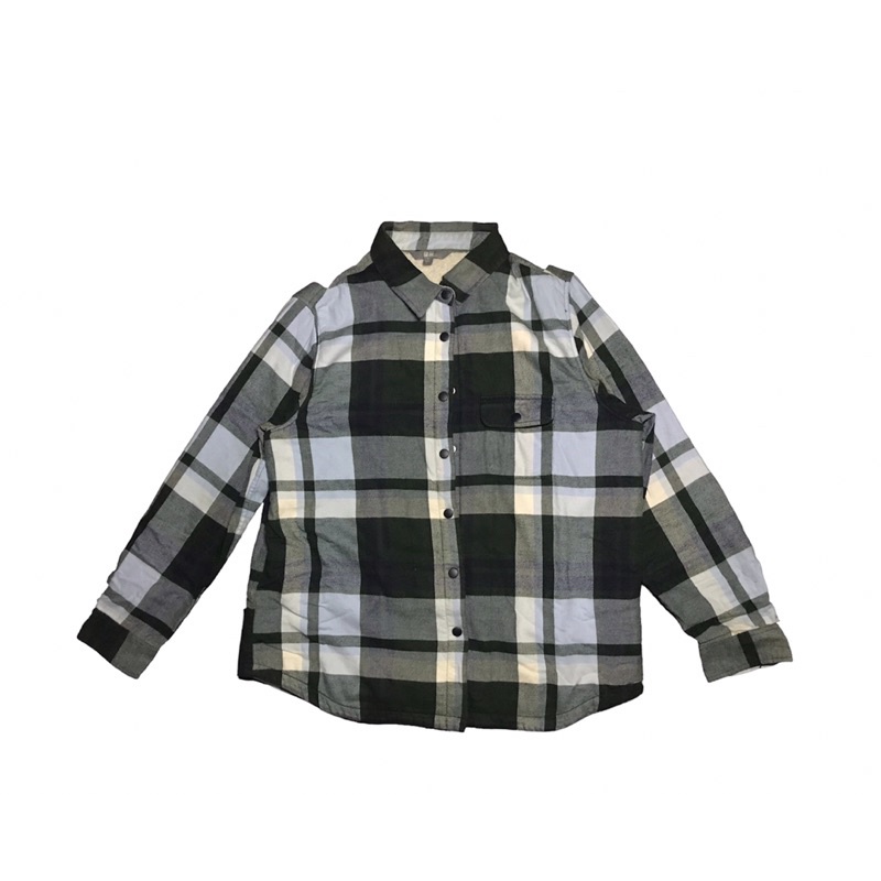 Flanel Sherpa Uniqlo Used