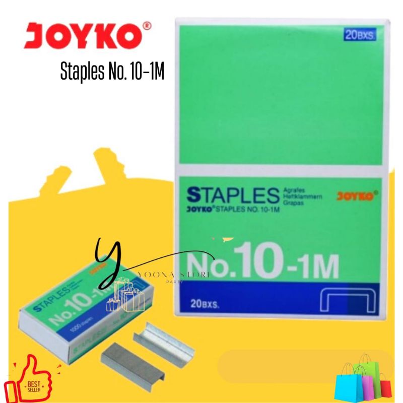 

Isian Staples No 10-1 M / isian Staples kecil ( 20 Box kecil)