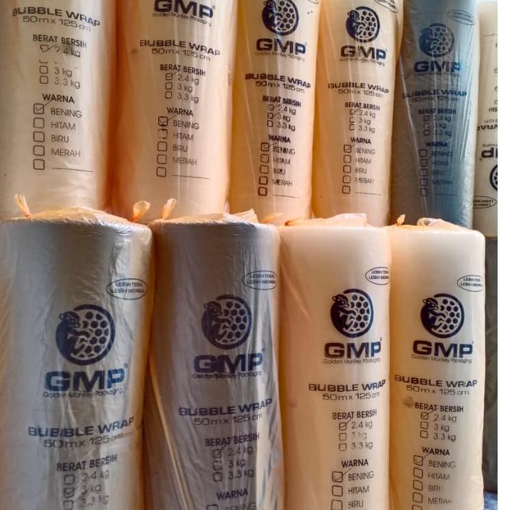 

SRI042 BUBBLE WRAP MURAH GMP 2.3KG ukuran 50mx125cm[Cargo 1 Resi 1 Roll] <<>>