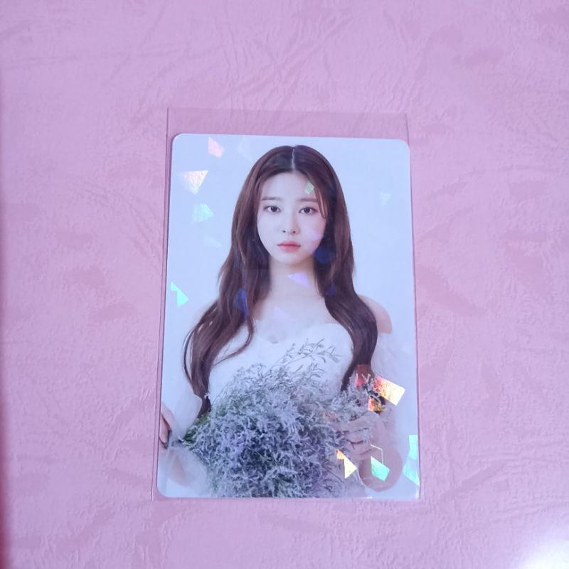 PC KIM MINJU GLITTER PHOTOCARD IZONE IZ*ONE SPECIAL SURPR*IZ