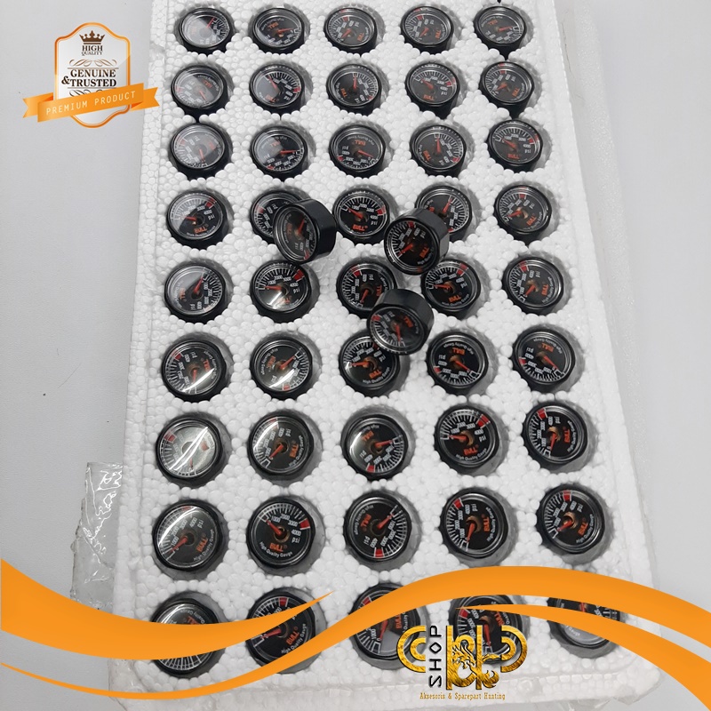 MANOMETER PCP MANO 4000 PSI BULL OD 22 Hitam