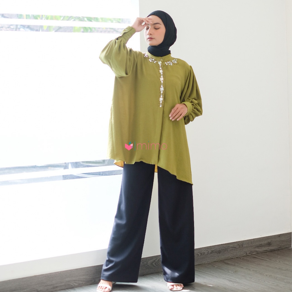 Adiba Puff Blouse (Ramadhan Collection)