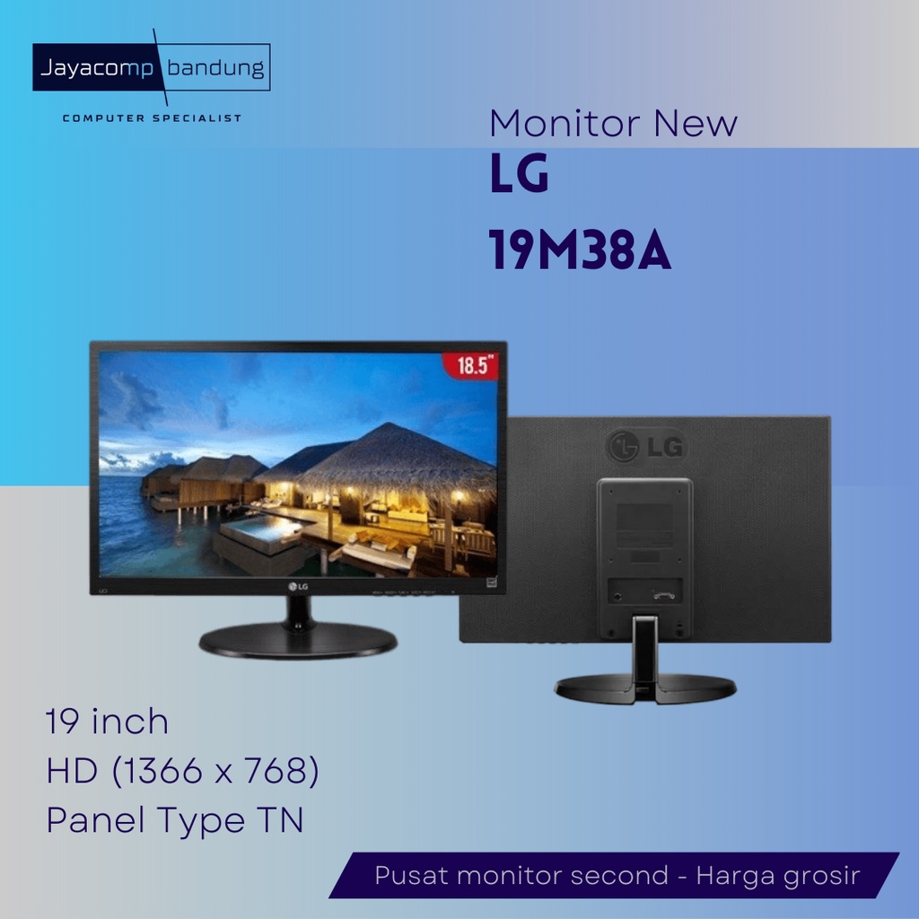Monitor LED 19 inch LG 19M38A (New)