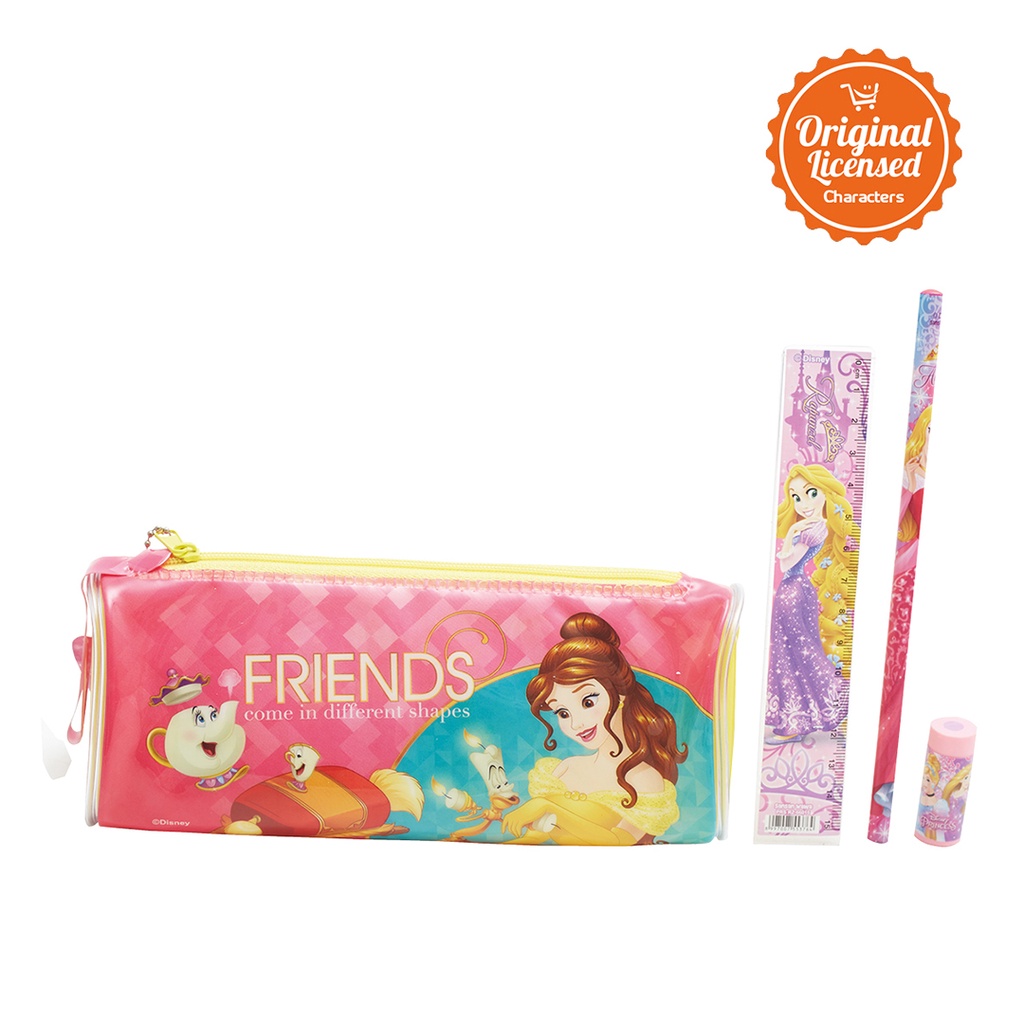 

Disney Princess Stationery Set Pencil Case Oval Set