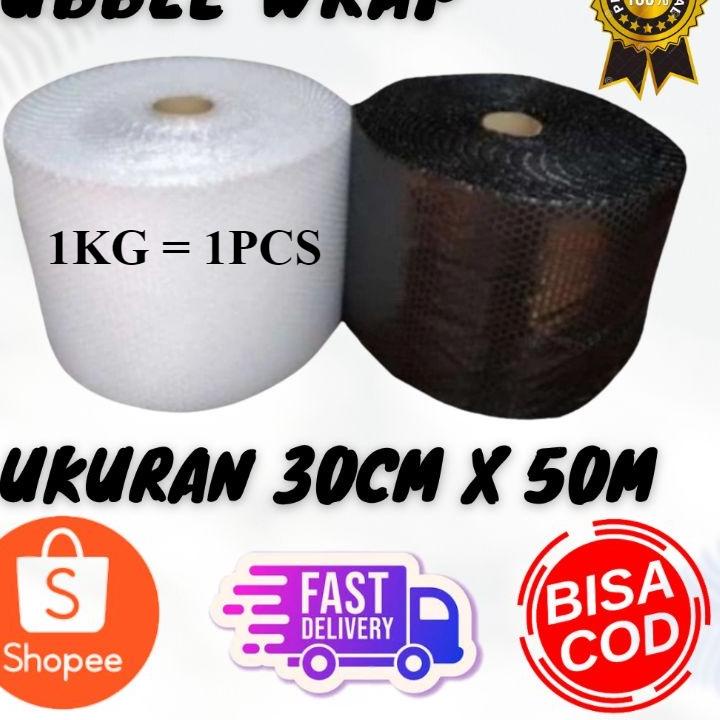 

AFI608 Bubble Wrap 30cm x 50meter | Pelindung Paket | Plastik Bubble | Bubblewrap |