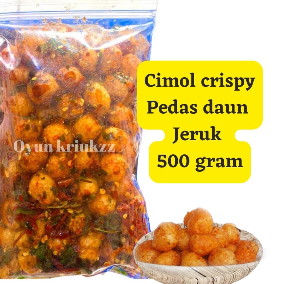 

Terkini cimol pedas daun jeruk 500 gram NWM