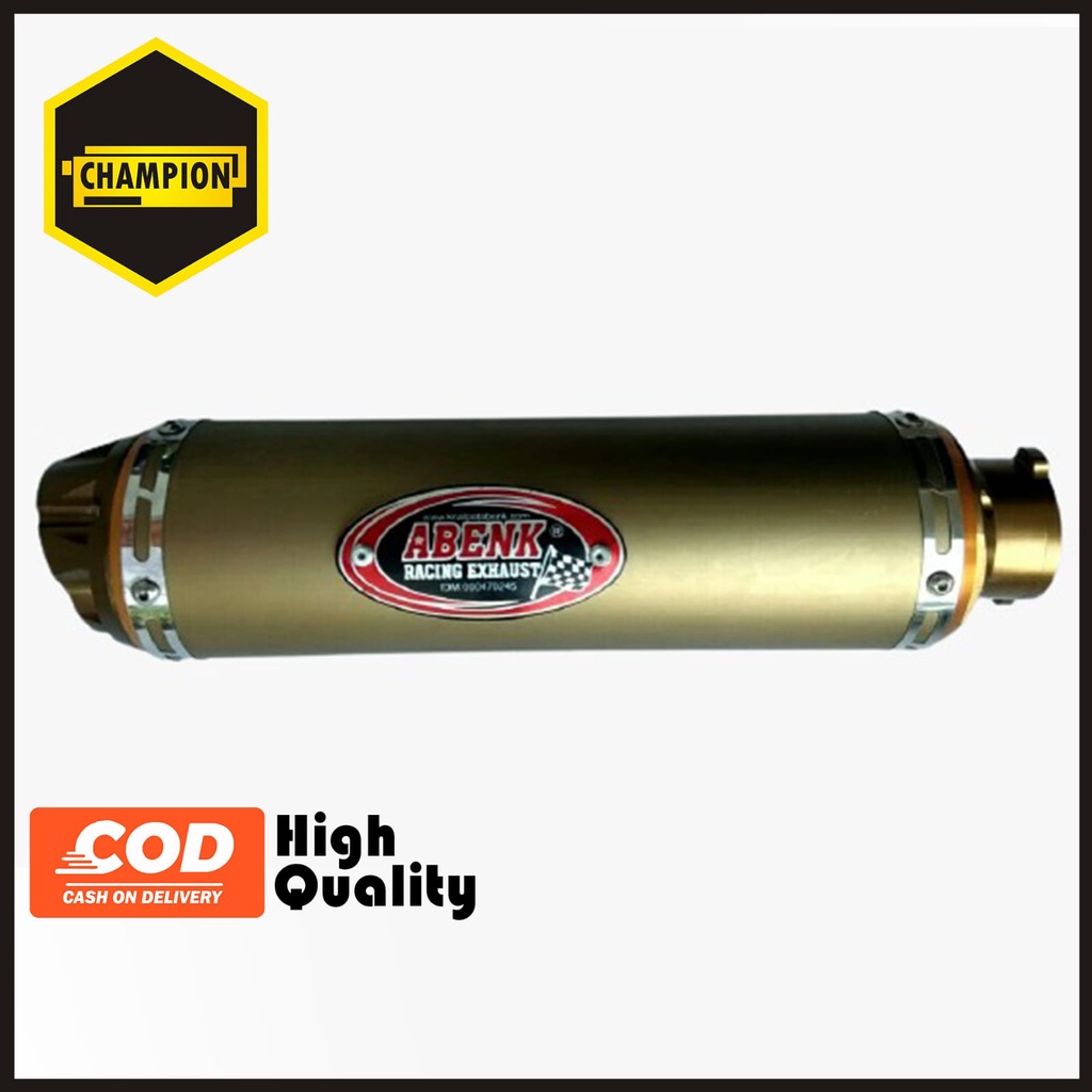 knalpot abenk  type Ank-8 Slincer Powder coating header tsunblas  vario 125/150 old led new