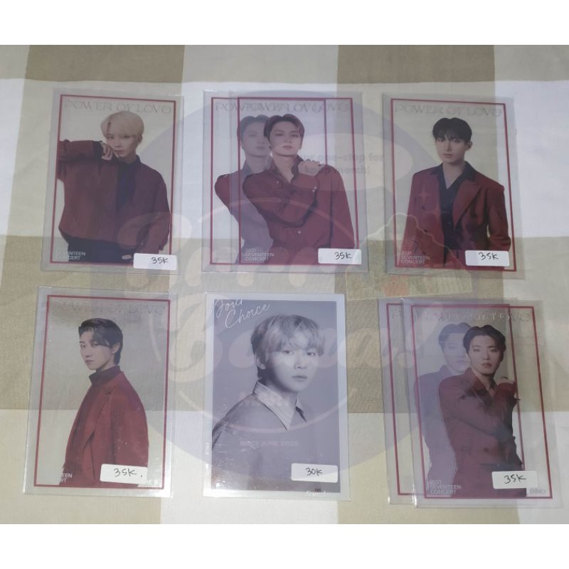 SVT SEVENTEEN IPC INSTANT PHOTOCARD POL YOUR CHOICE JEONGHAN JOSHUA JUN DK SEUNGKWAN VERNON DINO