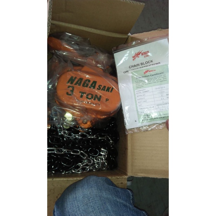 Chain Chain Block/Takal/3 Ton Nagasaki Japan