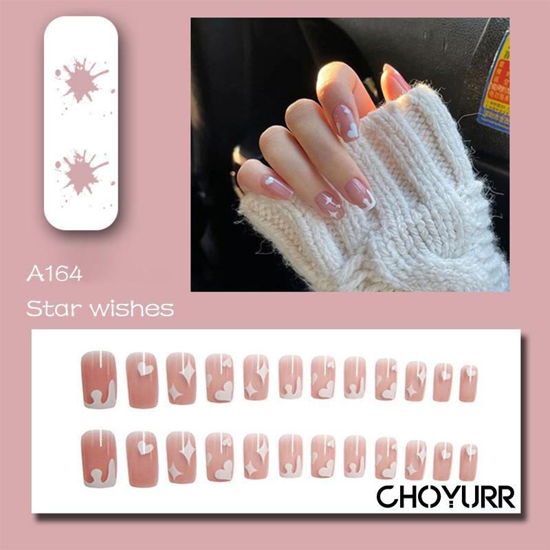 【COD】Patch Kuku Palsu yang Dapat Dilepas Patch Nail Art Bridal Dance Stiker seni kuku-CH