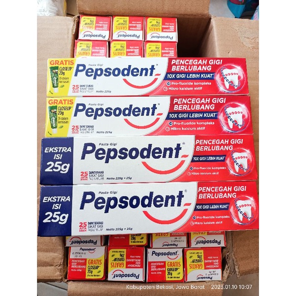 pepsodent 225gr