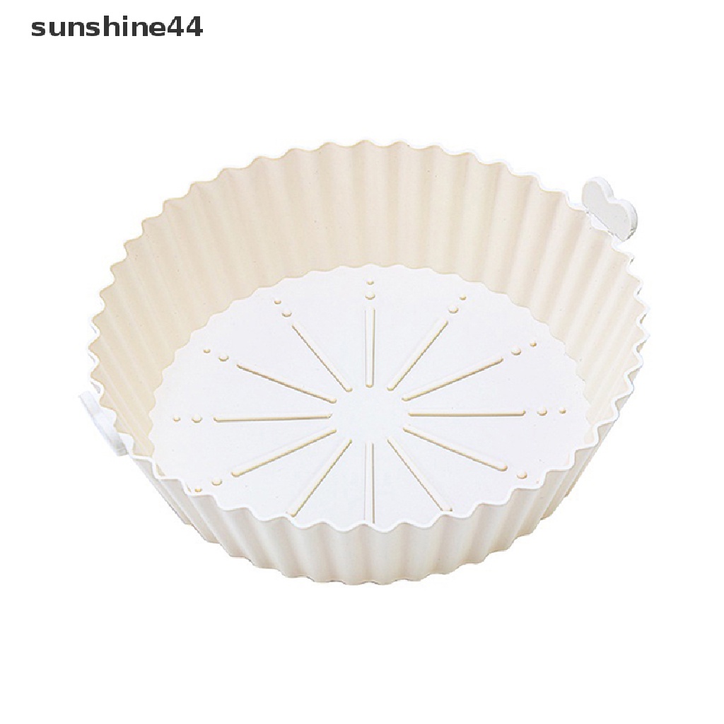 Sunshine Air Fryer Silicone Pot Air Fryer Basket Liner Nampan Loyang Oven Anti Lengket.