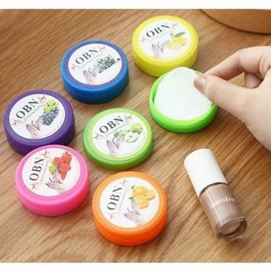 LS Tisu Pembersih Kutek Cat Kuku Gel Aroma Buah NAIL POLISH REMOVAL
