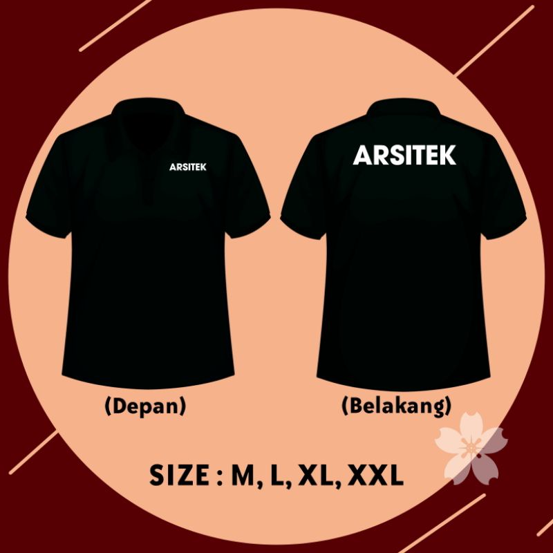 KAOS POLO KERAH ARSITEK