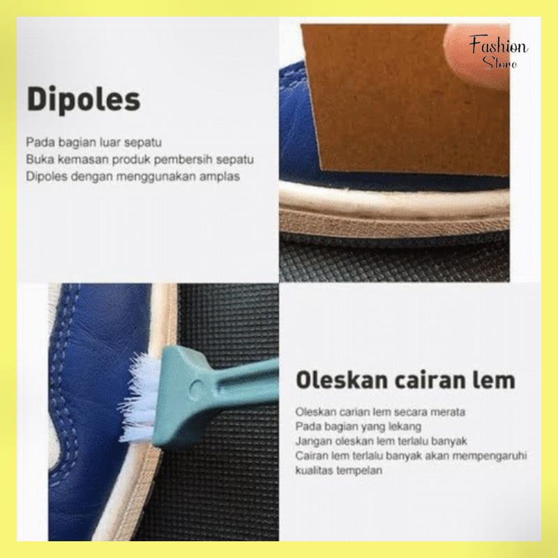 FS--LEM PERBAIKAN SEPATU SUPER KUAT 60ML / LEM PEREKAT SEPATU DAN SANDAL TAHAN AIR