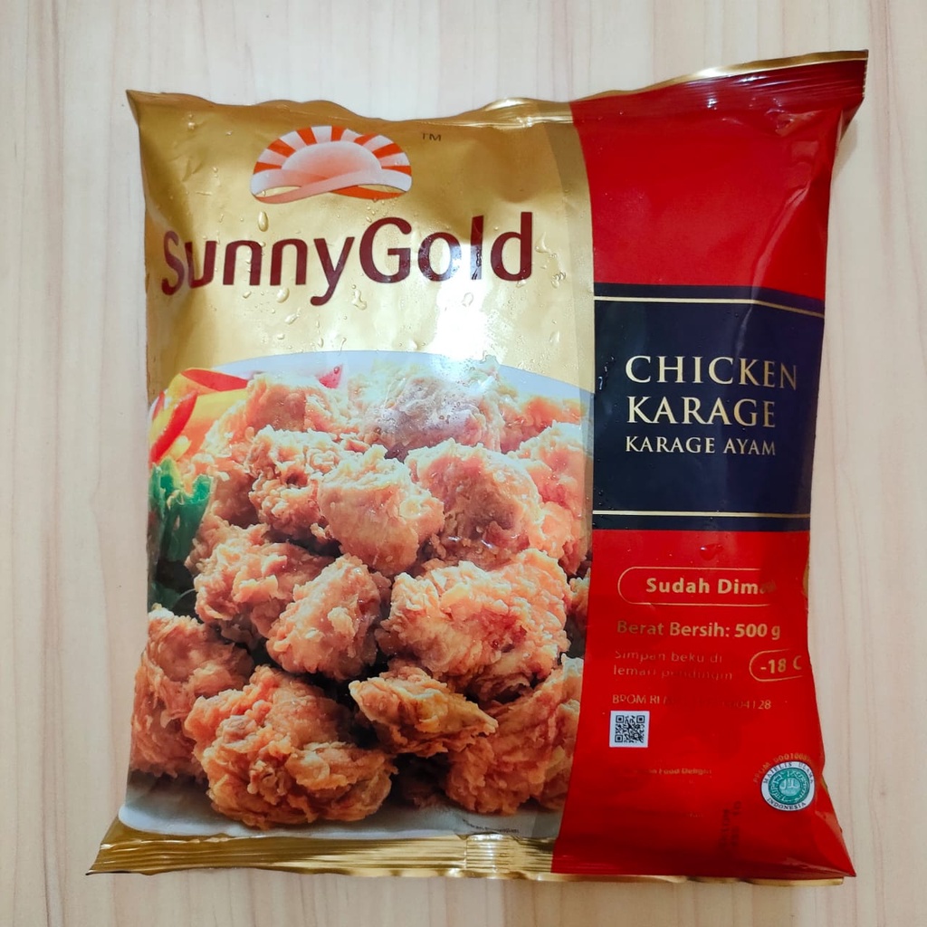 

SunnyGold Chicken Karage 500gr Instant Sameday Ready Sukmajaya