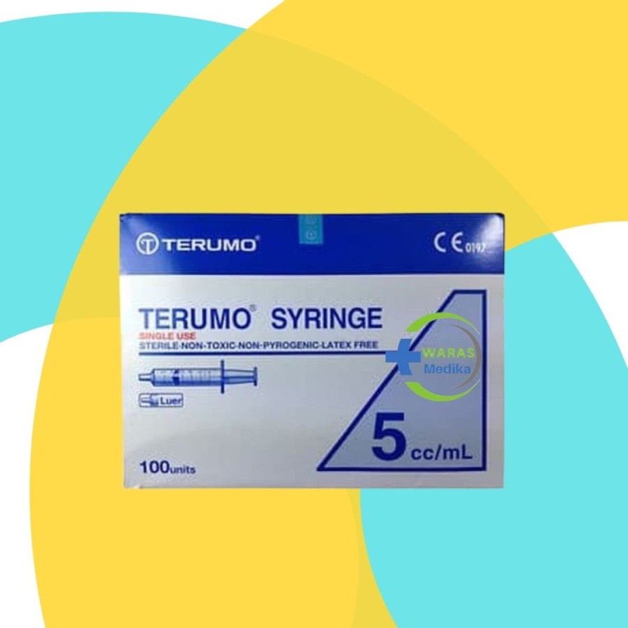 Terumo Spuit 5cc / Syringe 5cc terumo / spuit 5ml terumo