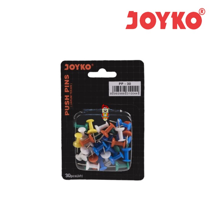 

Push Pins Joyko / Jarum Tekan