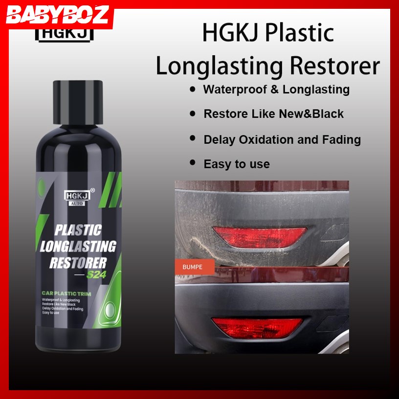 Jual Babyboz Hgkj Plastic Restorer Cairan Pembersih Plastik Mobil