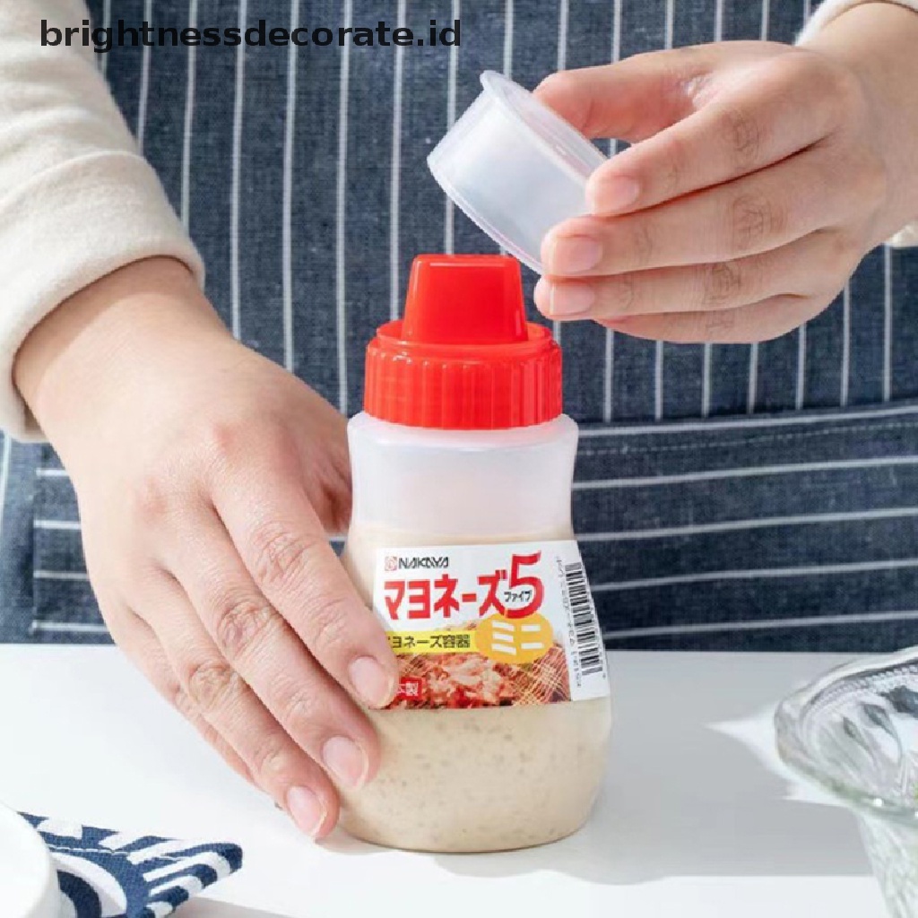 [Birth] Botol Saus Minyak Bumbu 5 Lubang Untuk Kecap JamMayonnaise Olive Oil Squeeze Dispenser Alat Aksesoris Dapur [ID]