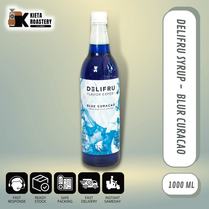 

SYRUP DELIFRU BLUE CURACAO 1000ML