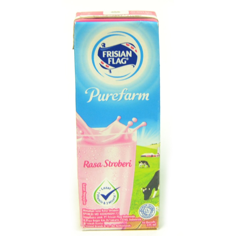 

Frisian Flag Uht Milky Strawbery Kotak 225ML