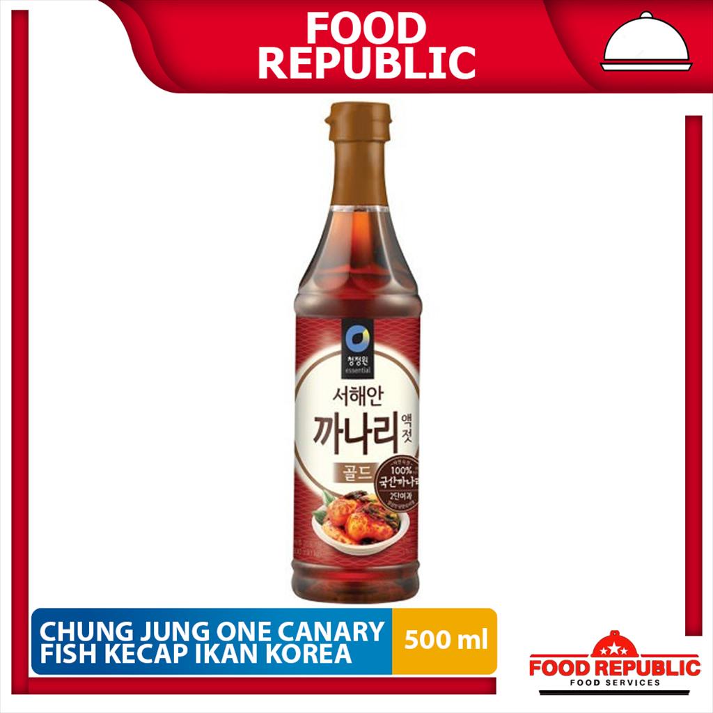 CANARY FISH SAUCE 500 ML KECAP IKAN KOREA DAESANG CHUNG JUNG ONE