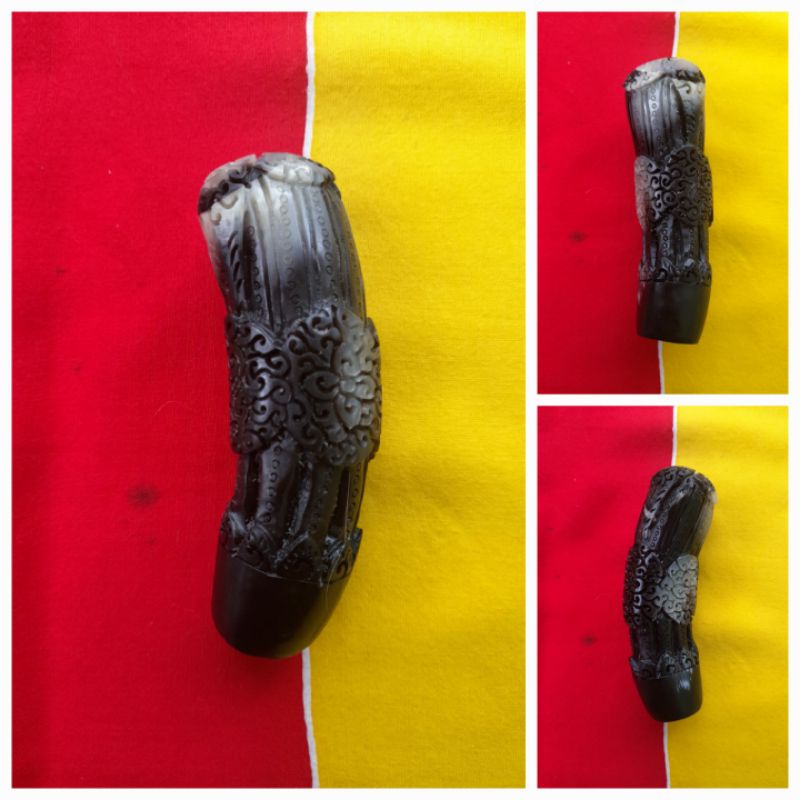 Deder keris Tanduk hitam | handle keris | hulu keris | gagang keris | 030123B