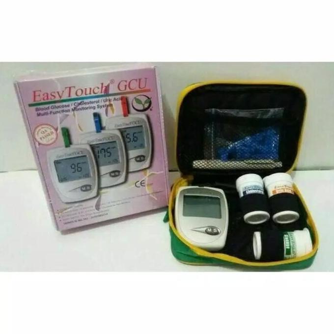 Promo Easy touch alat ukur gula darah asam urat kolesterol