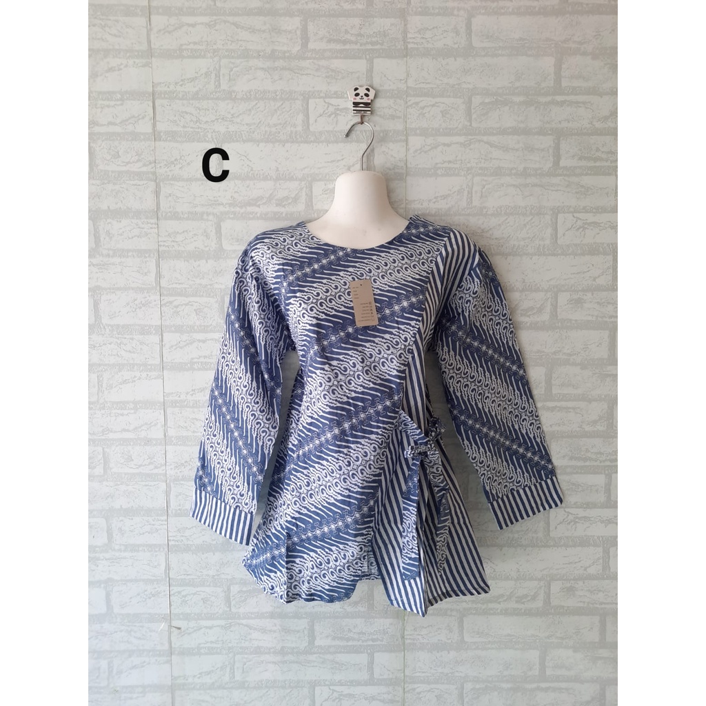 Blouse blus  batik model kimono