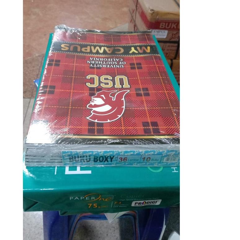 

TERLARIS BRANDS FESTIVAL PROMO Buku Tulis Campus 36 lembar PANJANG X-BOX (per pack) 