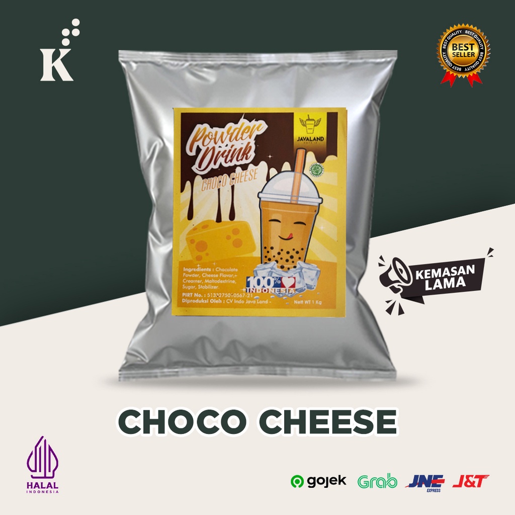 Bubuk Minuman Bubble Powder Drink rasa Choco Cheese ORIGINAL Javaland