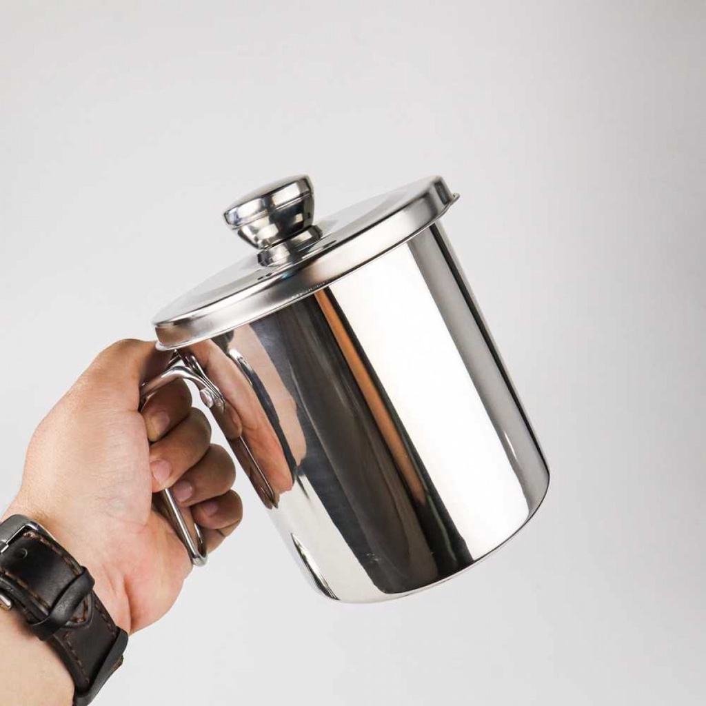 Panci Saringan Minyak Goreng COOKIT Stainless Steel