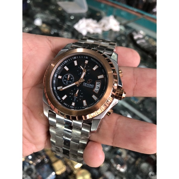 jam tangan devond jam tangan pria jam sport pria chronograph