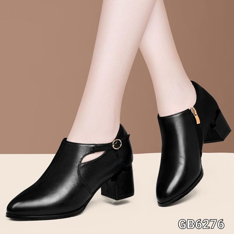 Flat shoes high block fashion GB6276