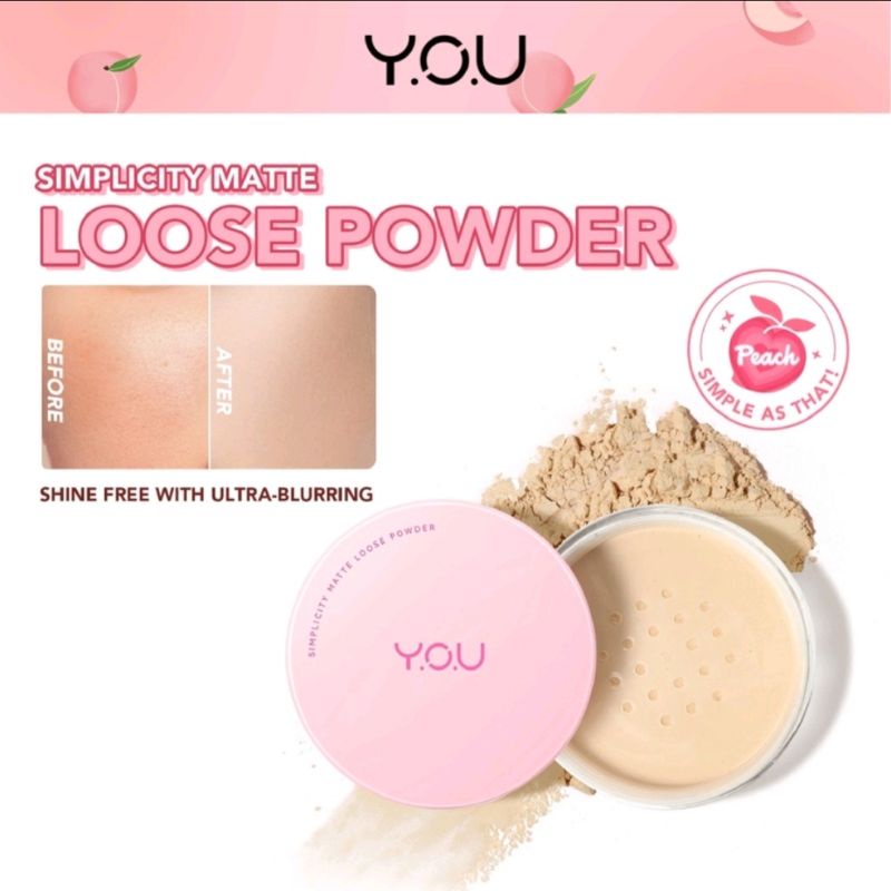 ❤ MEMEY ❤ Y.O.U The Simplicity Perfect Matte Loose Powder | YOU